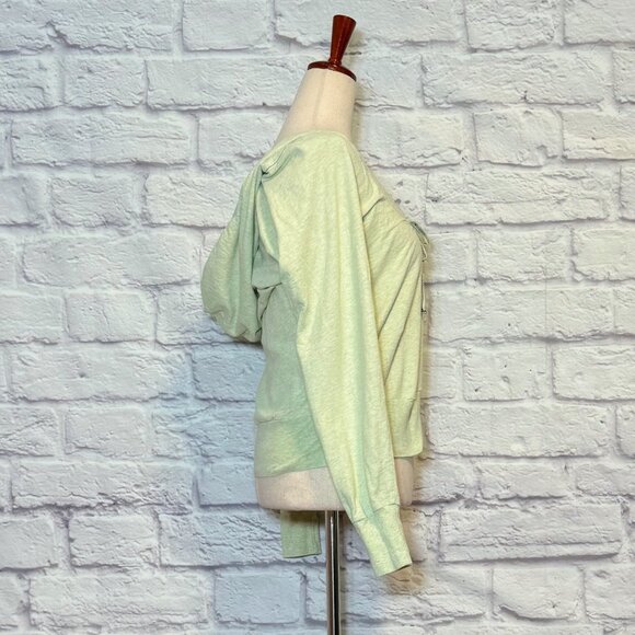 Anthropologie Sunday Saturday Light Green Hoodie - Picture 3 of 9